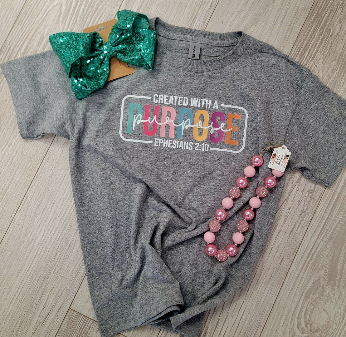 The Created With A Purpose Graphic - Girl's Collection - In Store & Online