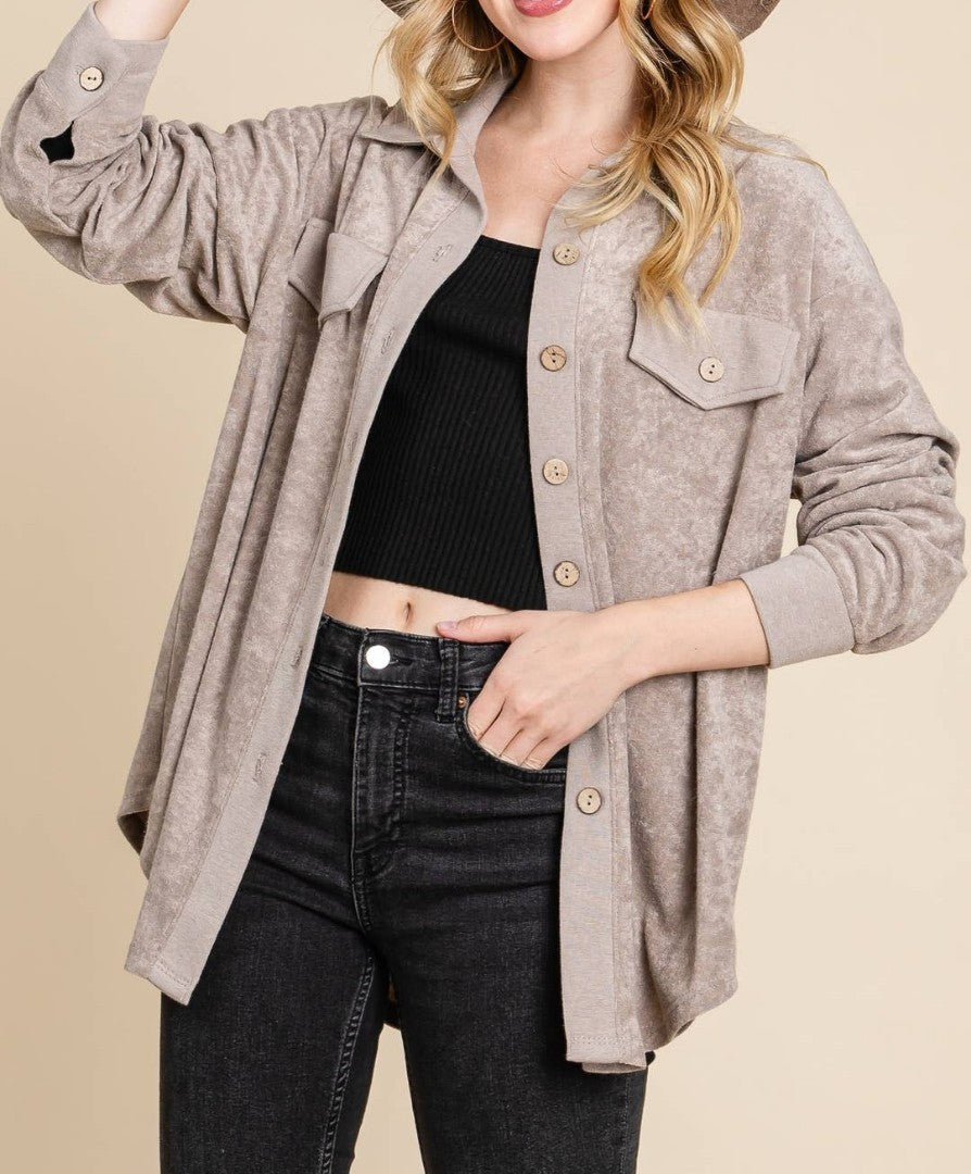 The Mandi Shacket - Curvy Collection - In Store & Online