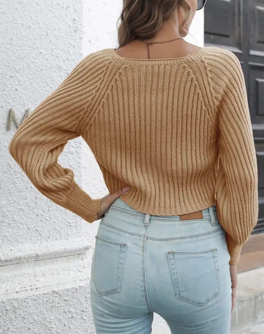 The Camden Cropped Sweater - Women's Collection - In Store & Online