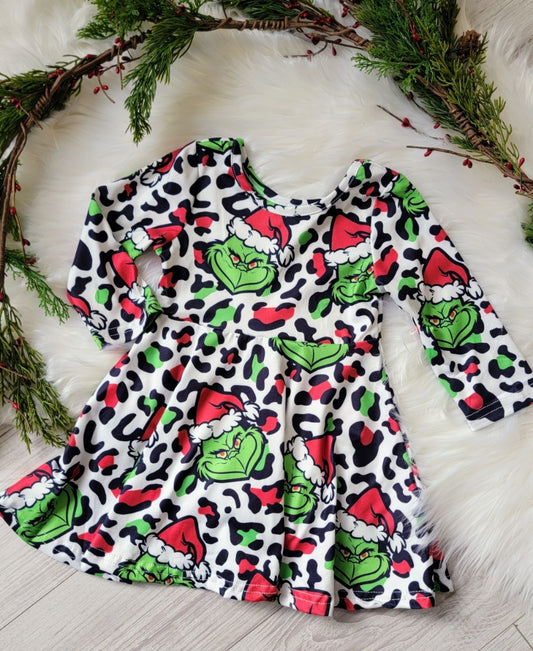 The Grinch Animal Print Dress - Girl's Collection - In Store & Online