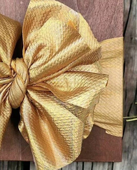 The Gold Headband Bow - Children's Accessories - In Store & Online