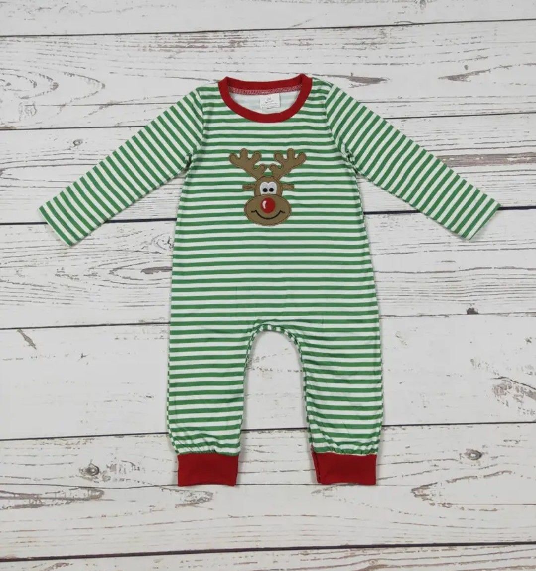 The Aidan Reindeer Romper - Baby Boy Collection - In Store & Online