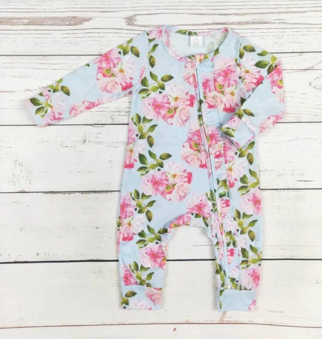 The Saskia Floral Romper - Baby Girl Collection - In Store & Online