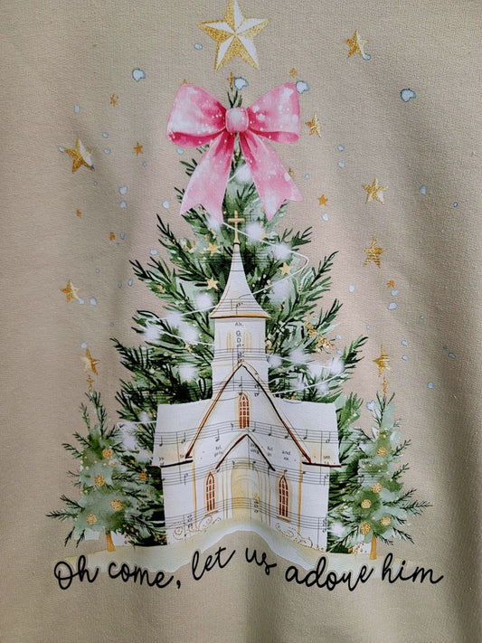 The Oh Come Let Us Adore Him Graphic - Women's Collection - In Store & Online