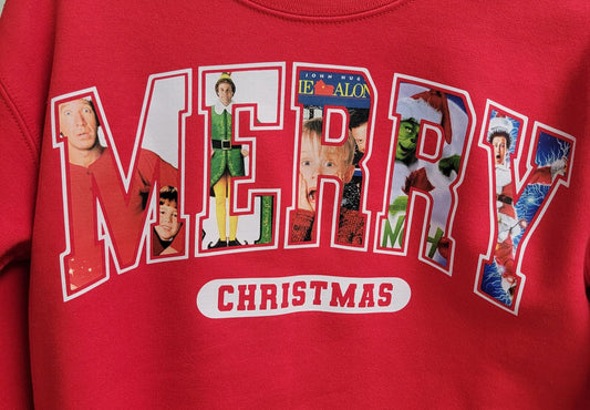 The Merry Christmas Movie Sweatshirt - Women's Collection - In Store & Online