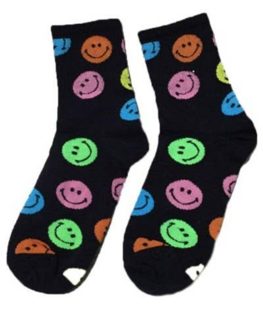 The Black Smiley Socks - Women's Accessories - In Store & Online