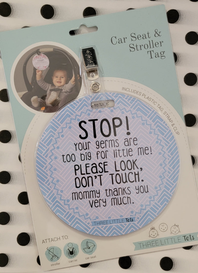 The Blue Stroller Tag - Children's Accessories - In Store & Online