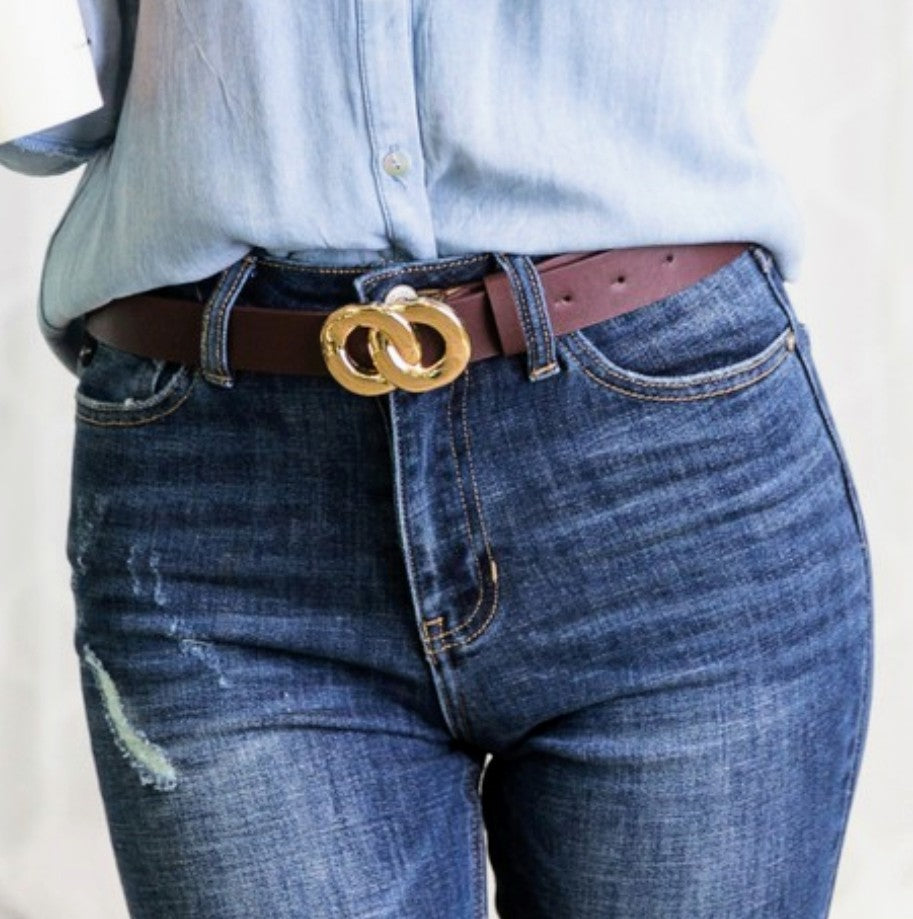 Women's Accessories - The Ayla Brown Belt