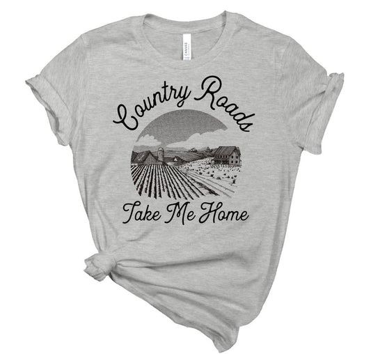 The Country Roads Graphic - Women's Collection - Curvy Collection - In Store & Online