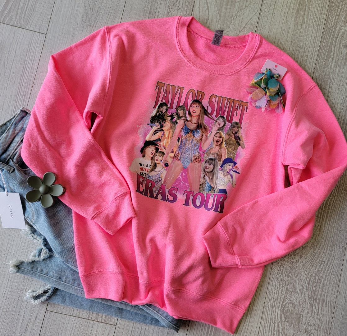 The Pink Eras Sweatshirt - Women's Collection - In Store & Online