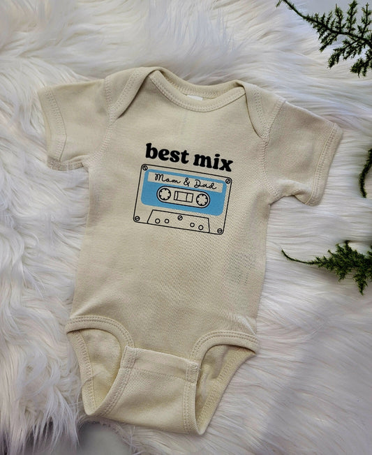 The Best Mix Onesie - Baby Boy Collection - Baby Girl Collection