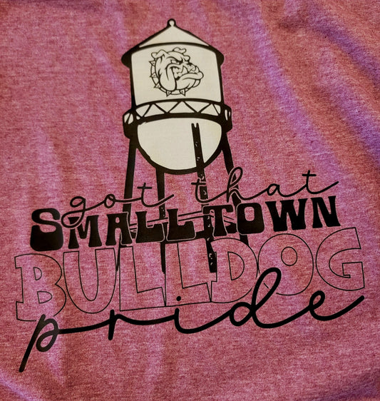 The Small Town Bulldog Pride Graphic Tee - Women's Collection - In Store & Online