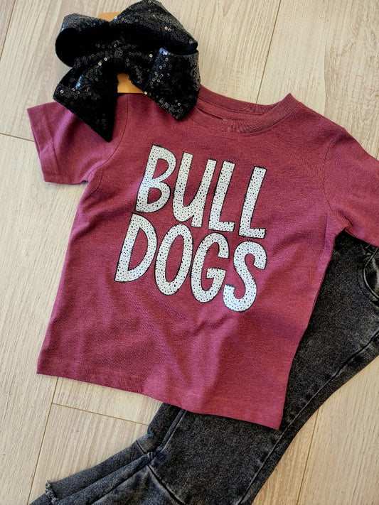 The Dalmatian Print Bulldog Graphic Tee - Girl's Collection - In Store & Online