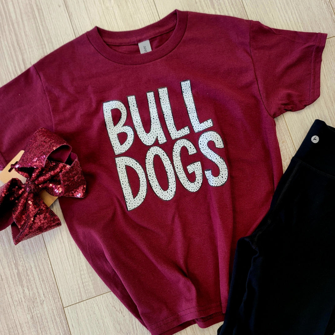 The Dalmatian Print Bulldog Graphic Tee - Girl's Collection - In Store & Online