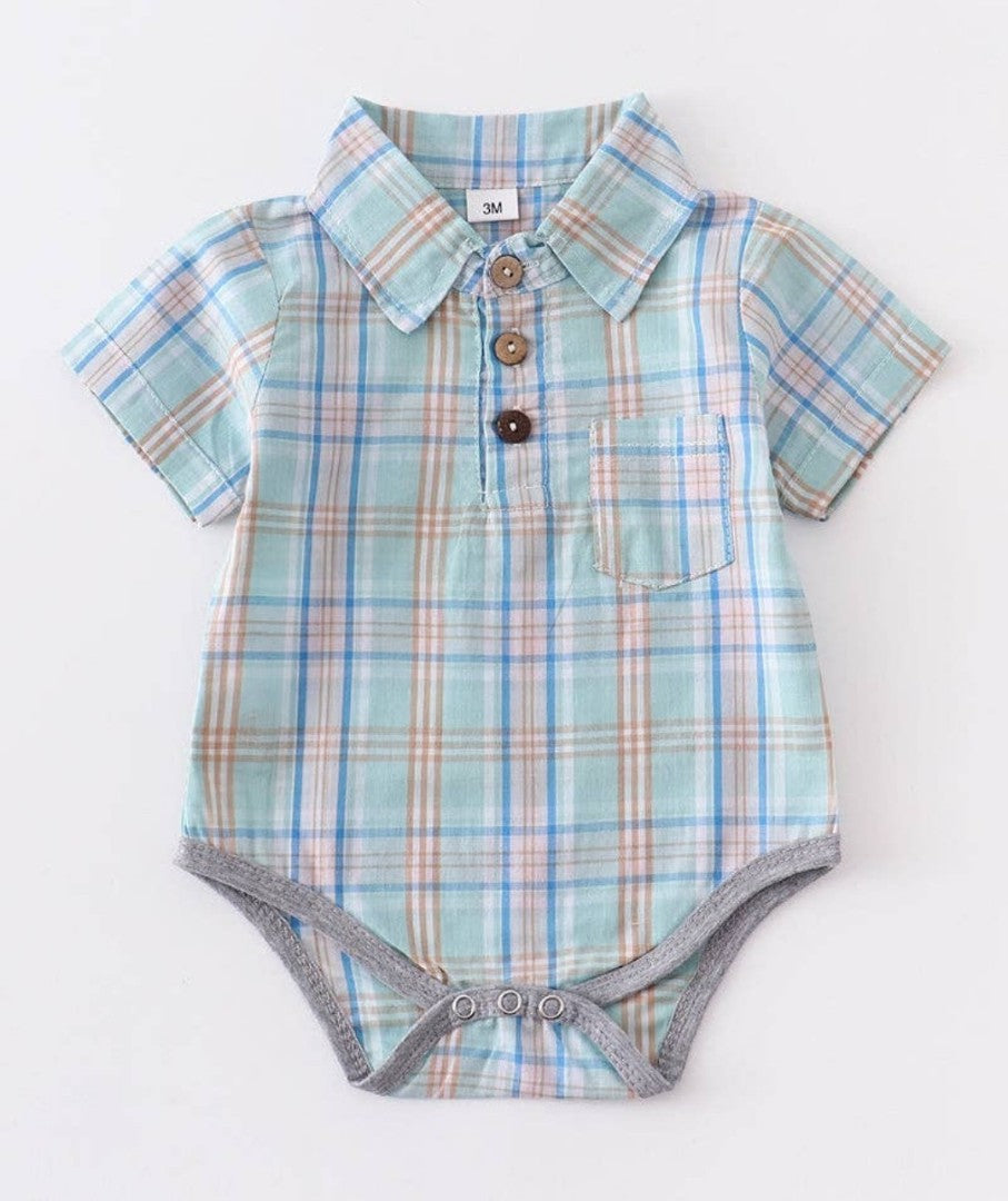The Tracker Romper - Baby Boy's Collection - In Store & Online