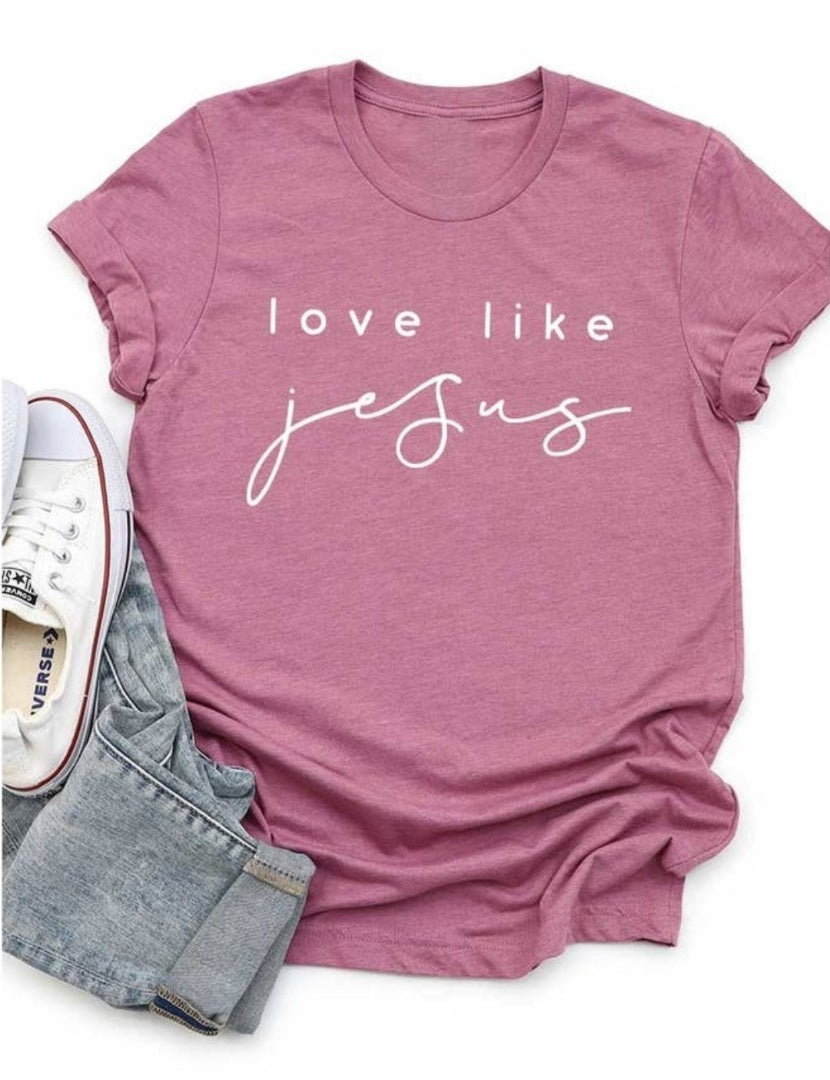 The Love Like Jesus Graphic - Girl's Collection - In Store & Online