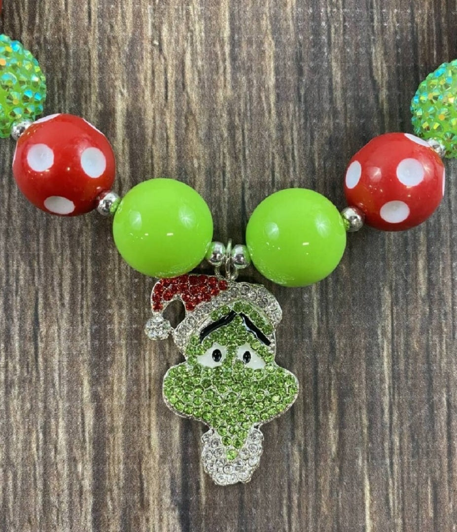 The Grinch Charm Necklace - Children's Accessories - In Store & Online