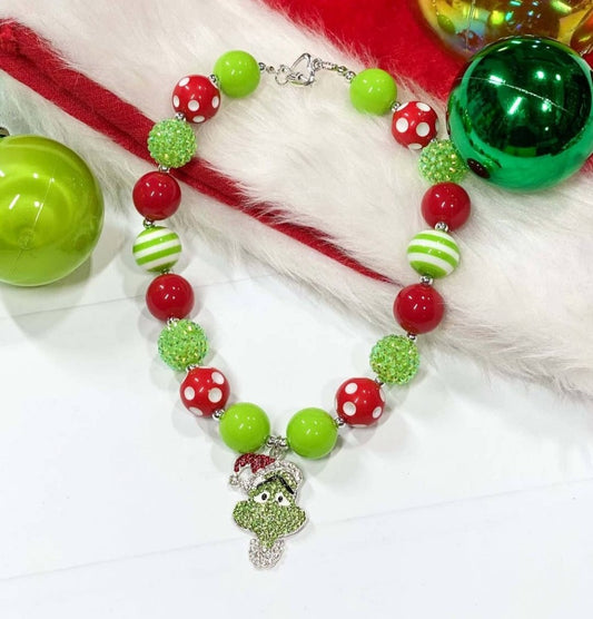 The Grinch Charm Necklace - Children's Accessories - In Store & Online
