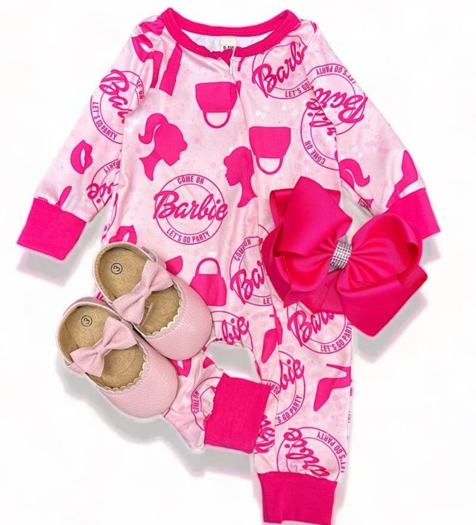 The Barbie Romper - Baby Girl Collection - In Store & Online