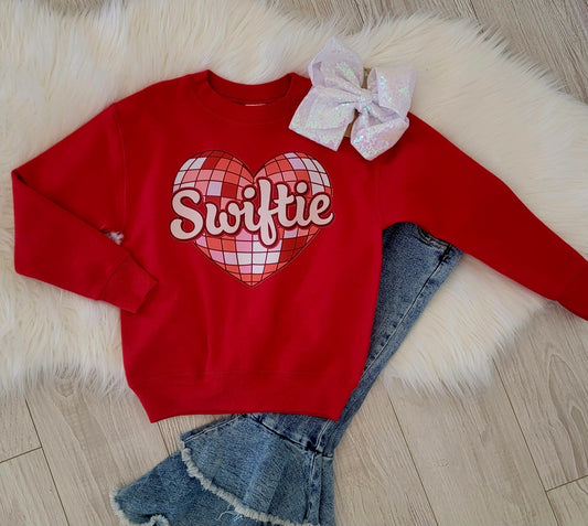 Swiftie Heart Sweatshirt - Girl's Collection - In Store & Online
