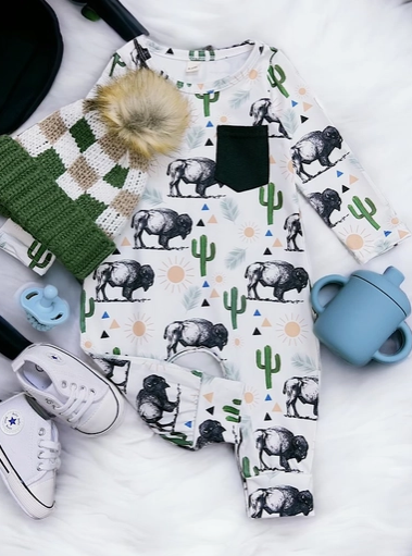 The Pierce Romper - Baby Boy Collection - In Store & Online
