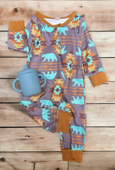 The Liam Romper - Baby Boy Collection - In Store & Online