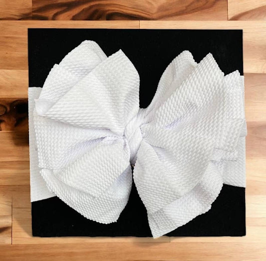 The White Headband Bow - Children's Accessories - In Store & Online