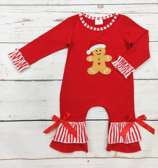 The Phoebe Christmas Romper - Baby Girl's Collection - In Store & Online