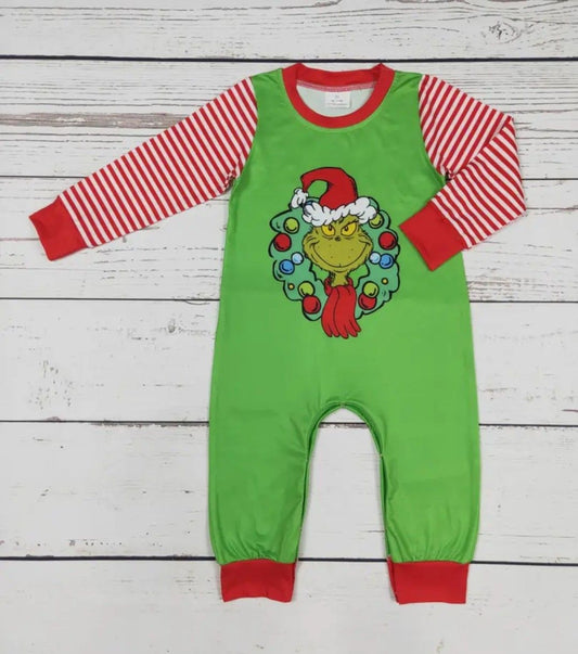 The Grinch Romper - Baby Boy Collection - In Store & Online