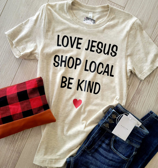 Love Jesus Tee - Women's Collection