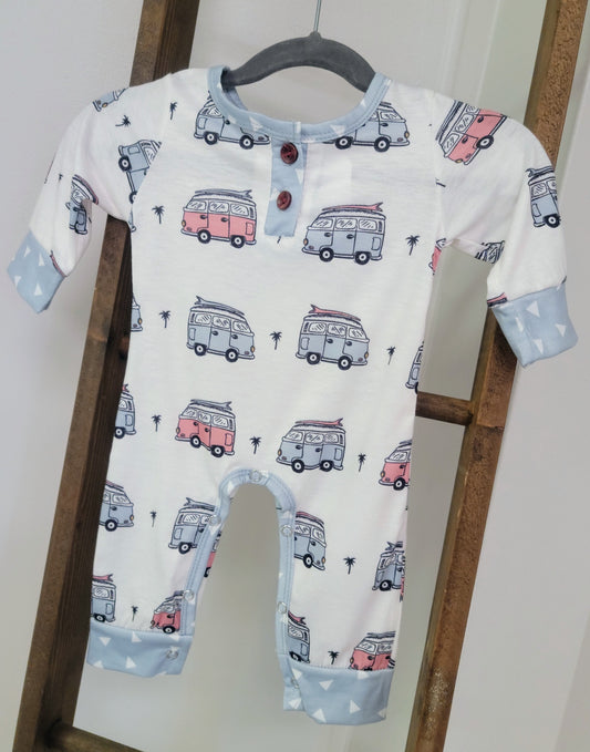 The Alex Romper - Baby Boy Collection