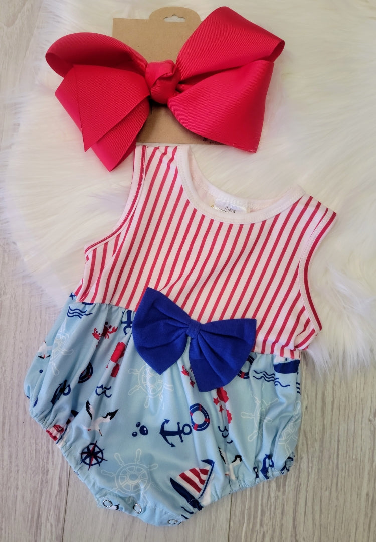 The Ellie Romper - Baby Girl Collection