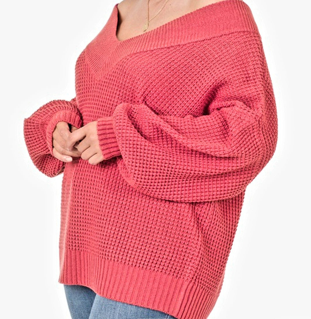 The Ella Sweater - Curvy Collection