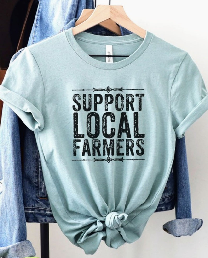 The Support Local Farmers Graphic - Women's Collection