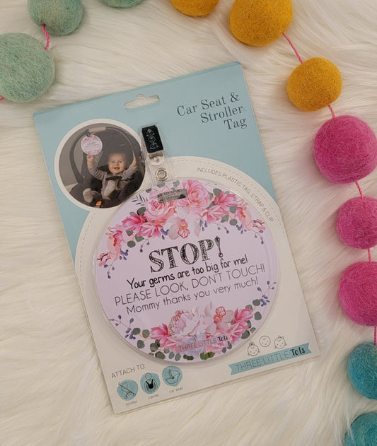 The Floral Stroller Tag - Children's Accessories - In Store & Online