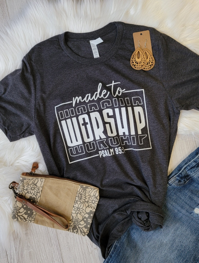 The Made to Worship Graphic - Women's Collection - Curvy Collection - In Store & Online