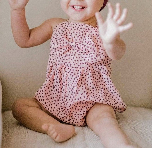 The Evelyn Romper - Baby Girl Collection