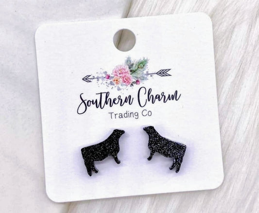 The Cow Sparkle Earring - Women's Accessories