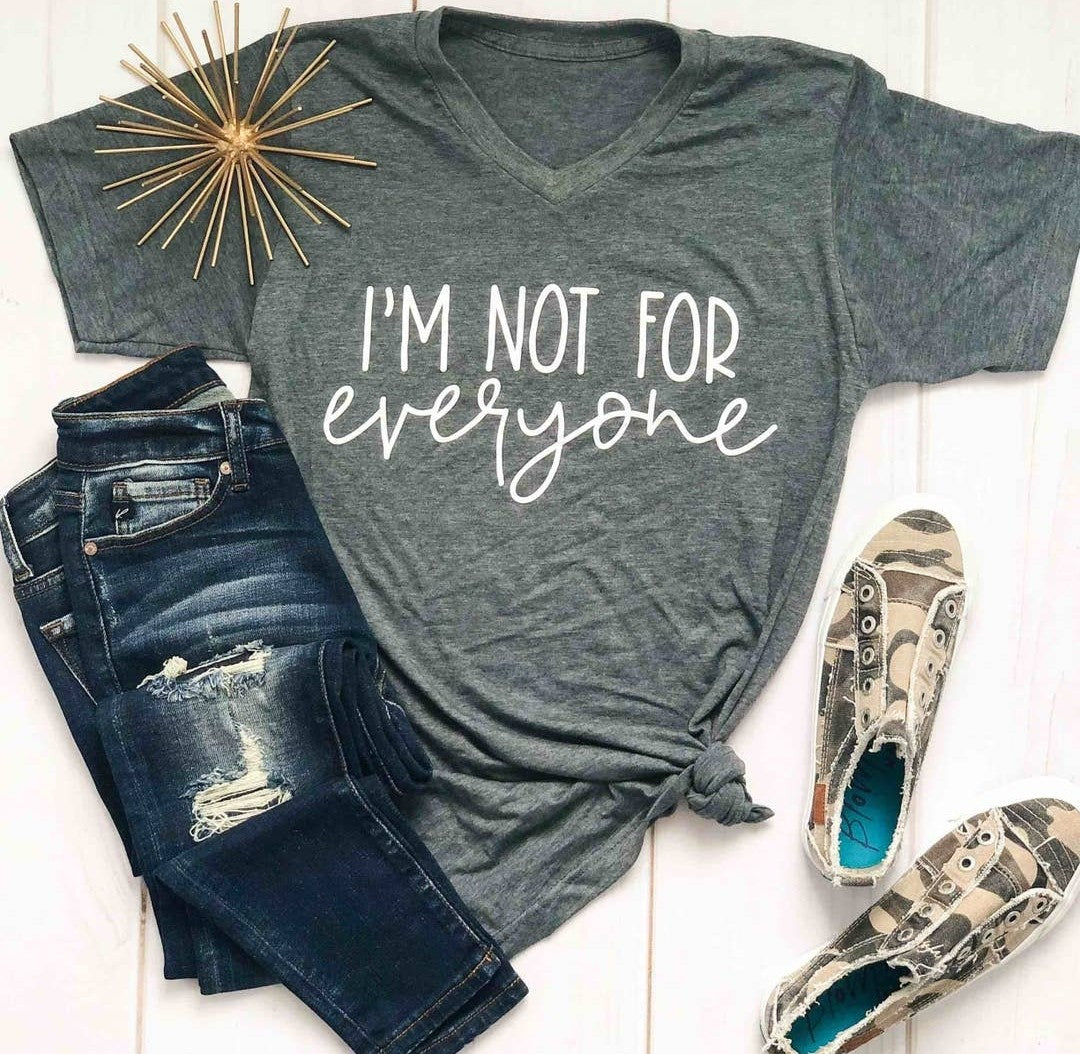 The Not for Everyone Graphic - Women's Collection & Curvy Collection - In Store & Online