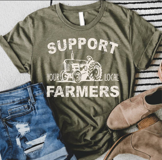 The Support Your Farmer Tee - Women's Collection & Curvy Collection - In Store & Online