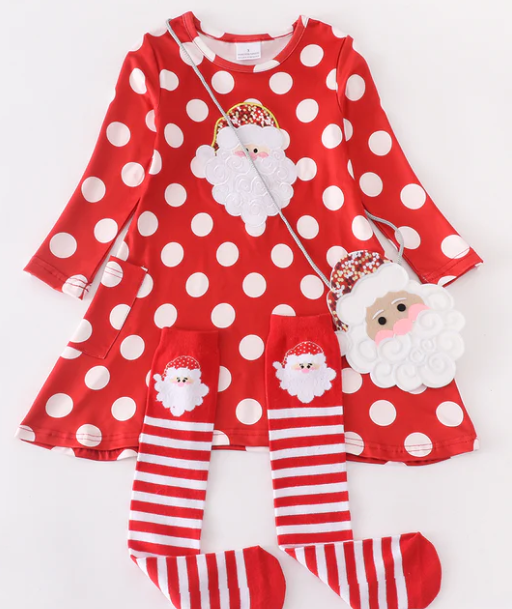 The Santa Dress - Girl's Collection - In Store & Online