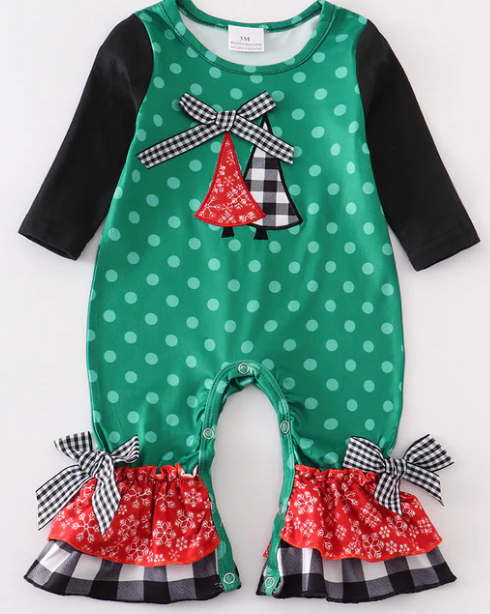 The Nella Romper - Baby Girl Collection - Christmas - In Store & Online