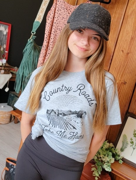 The Country Roads Graphic - Women's Collection - Curvy Collection - In Store & Online